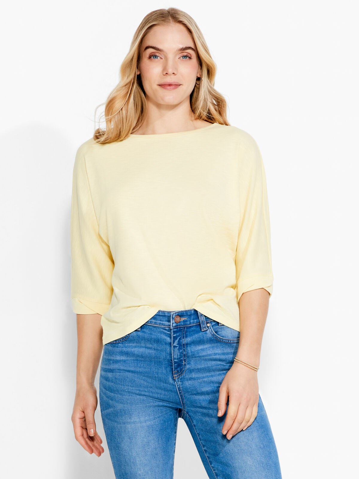 NZT Boat Neck Dolman Sleeve Tee