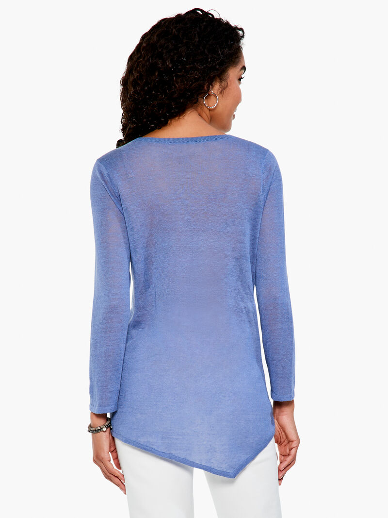 Woman Wears Featherweight Angle Sweater image number 2
