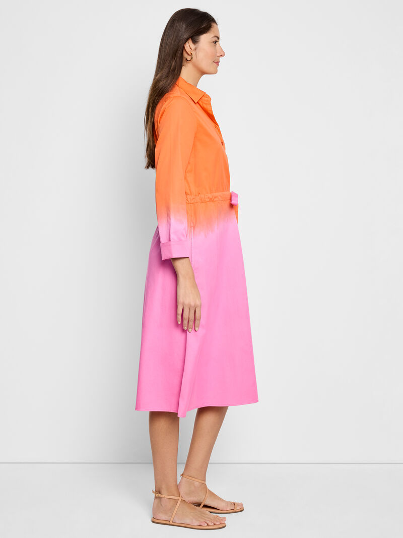 Woman Wears Ombre Ayla Dress image number 2