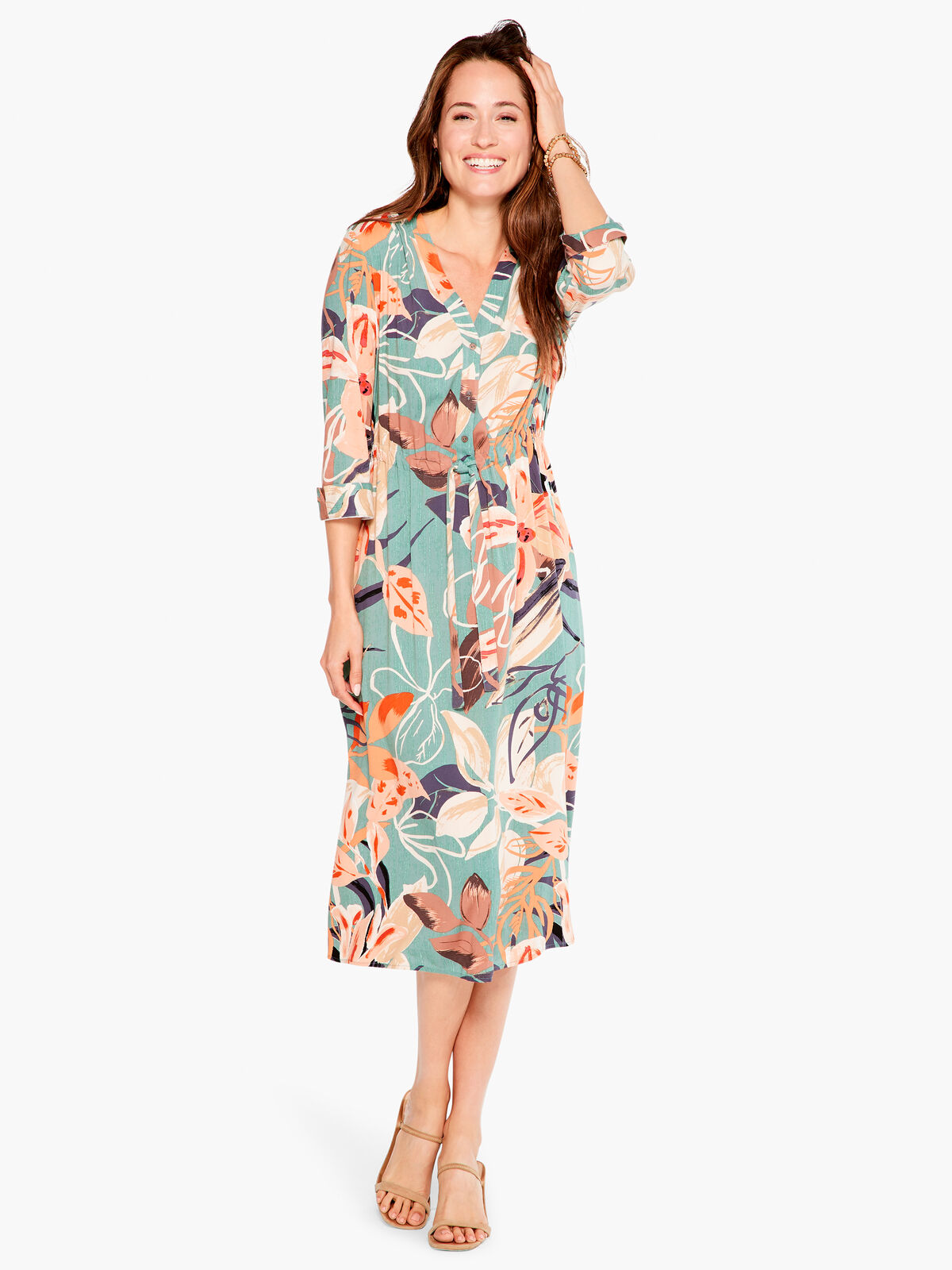 Artful Floral Live In Dress