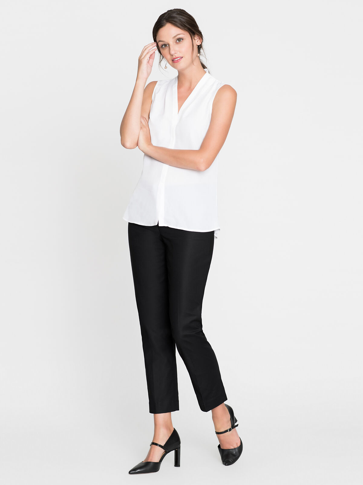 Perfect Pant Front Zip Ankle