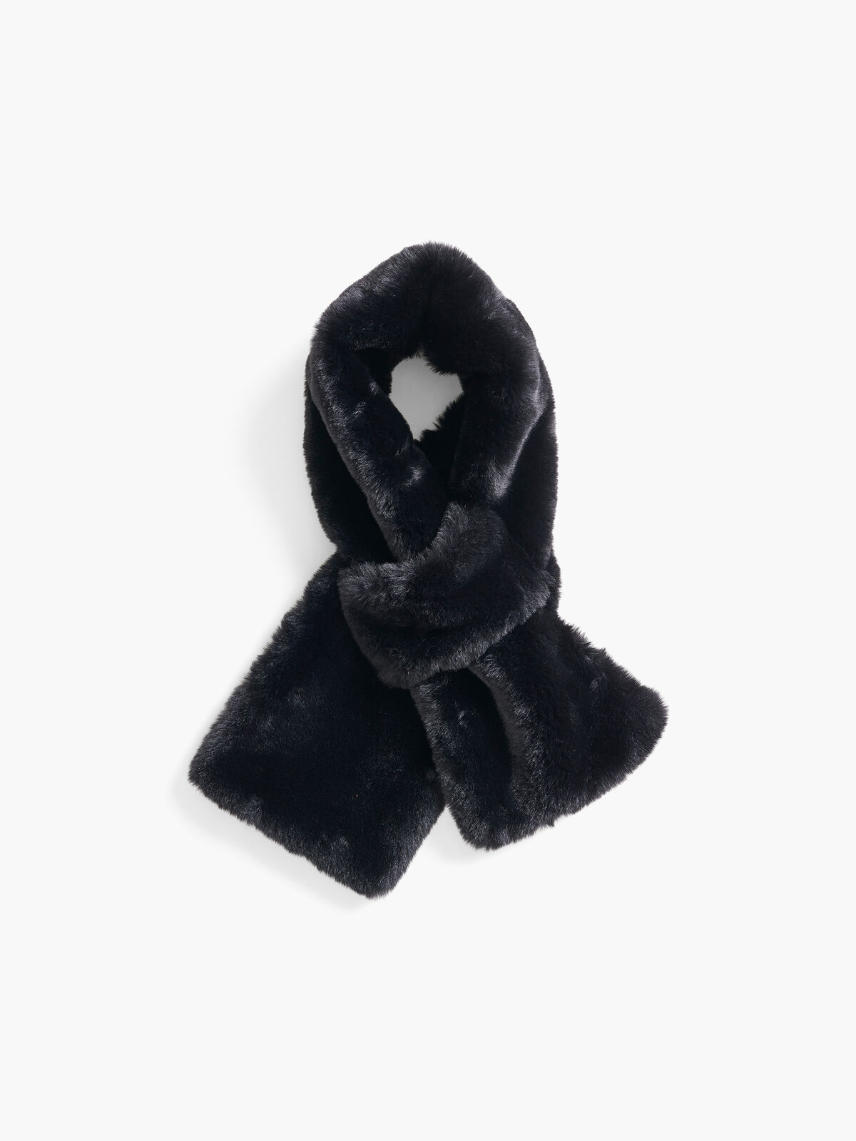 Amato - Big Short Hair Faux Fur Scarf