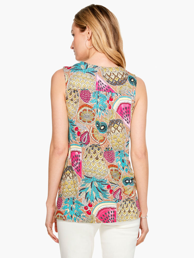 Woman Wears Picnic Party Tank image number 2