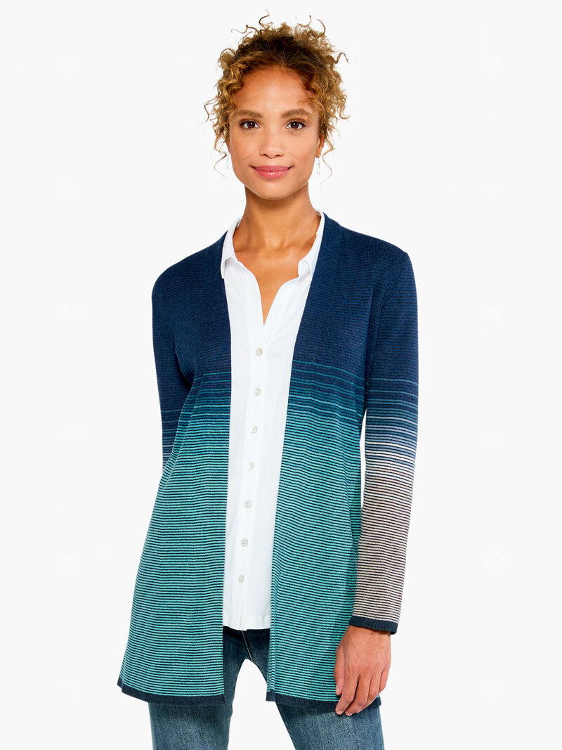 Ombre Sky Twirl Cardigan image number 4