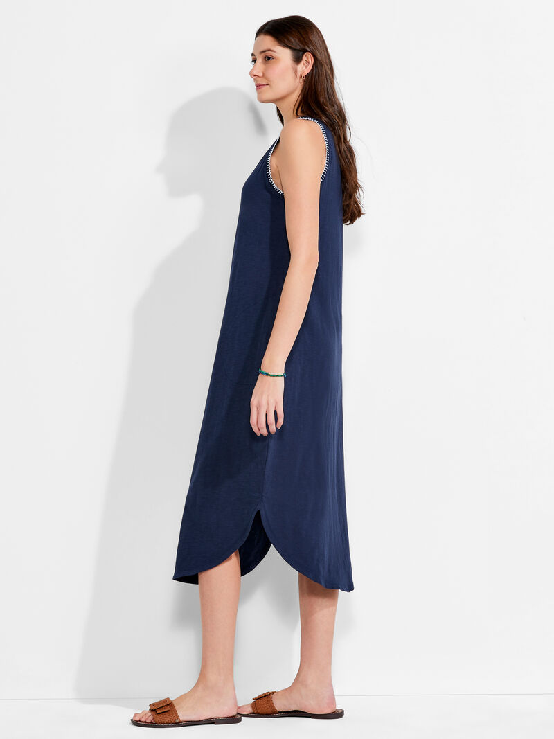 NZT Scoop Neck Stitch Tank Dress