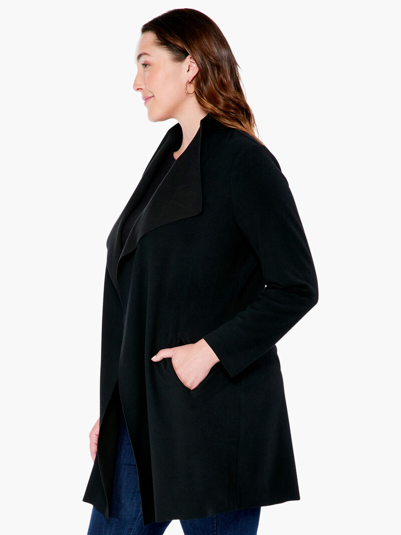 Woman Wears Lounge Around Jacket image number 1