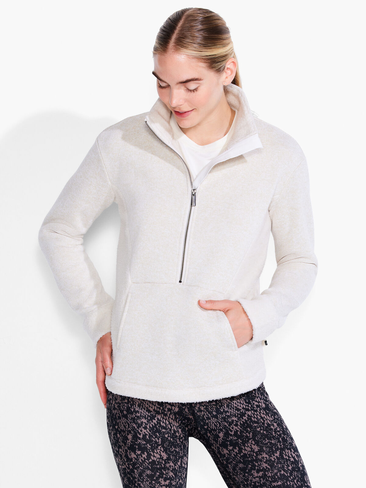 Fleece Knit Half Zip