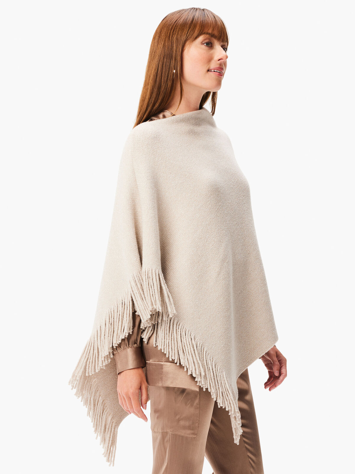 Metallic Go To Poncho