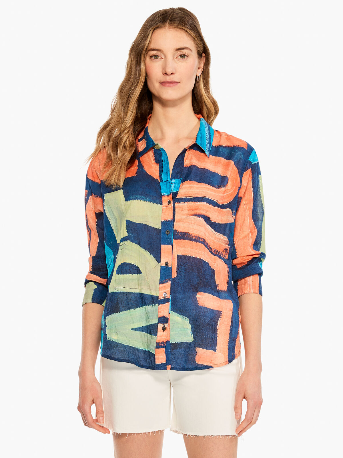 Love Art Joy Crinkle Shirt
