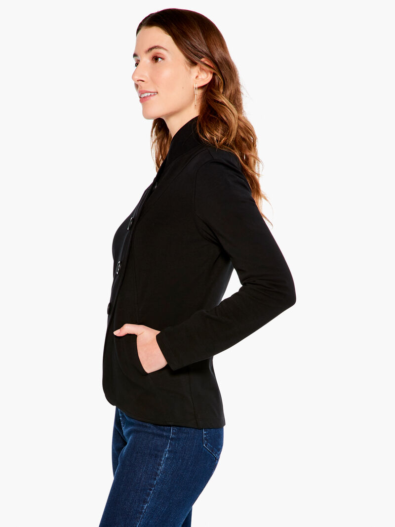 Woman Wears Perfect Knit Blazer image number 1