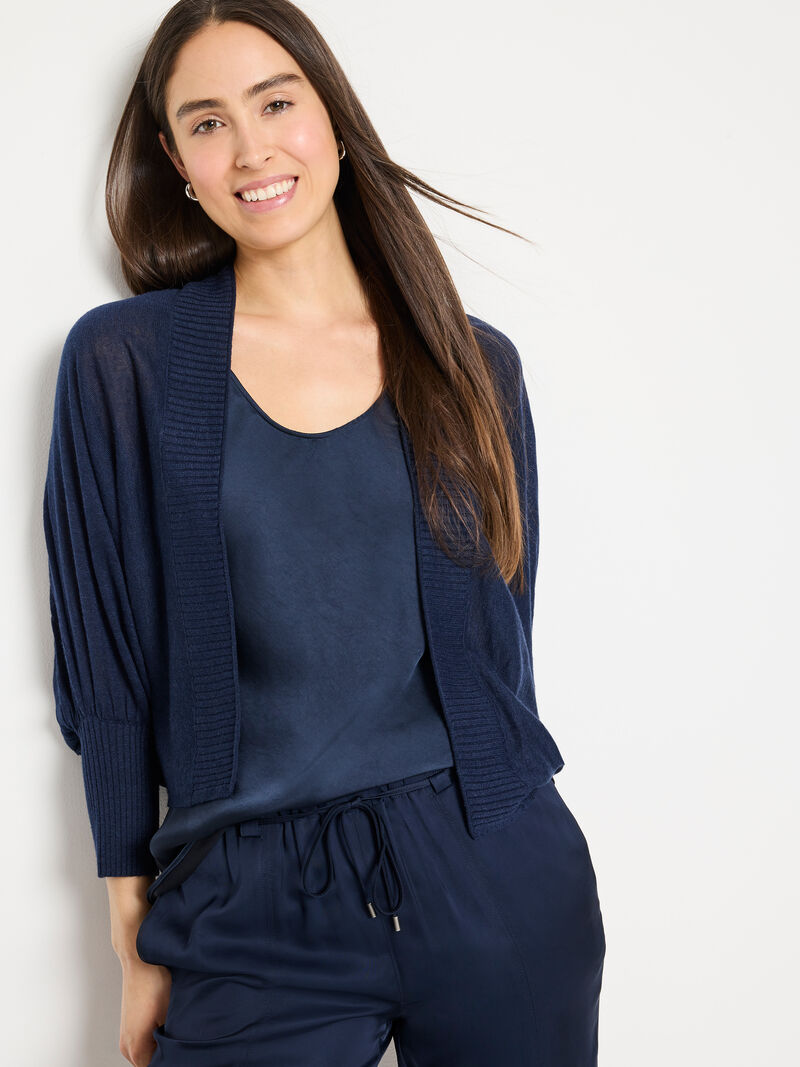 Ramie Crush Cardigan