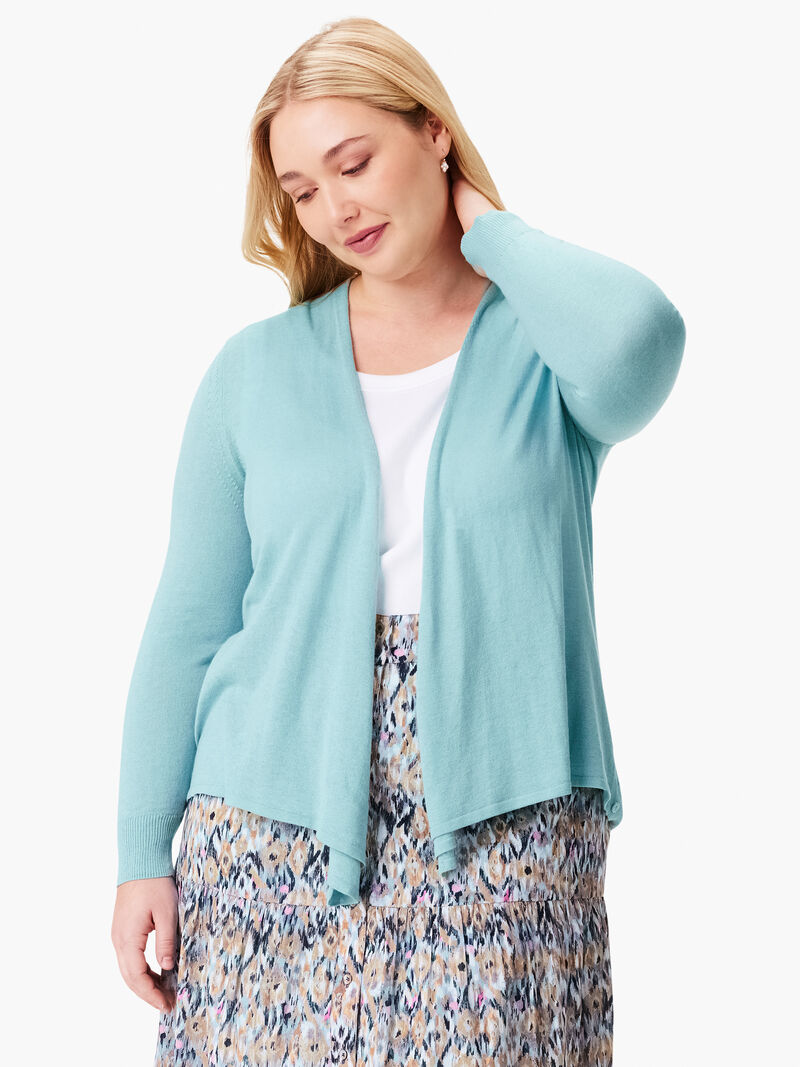 Woman Wears All Year 4-Way Cardigan image number 0