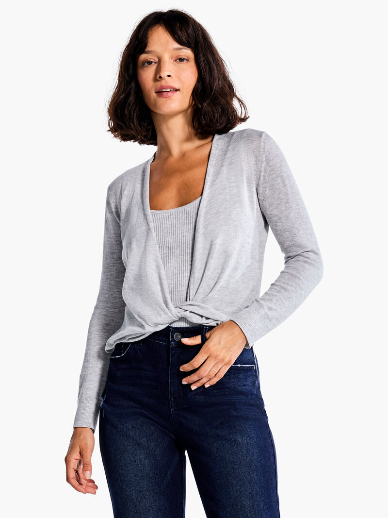 Woman Wears All Year 4-Way Cardigan image number 2