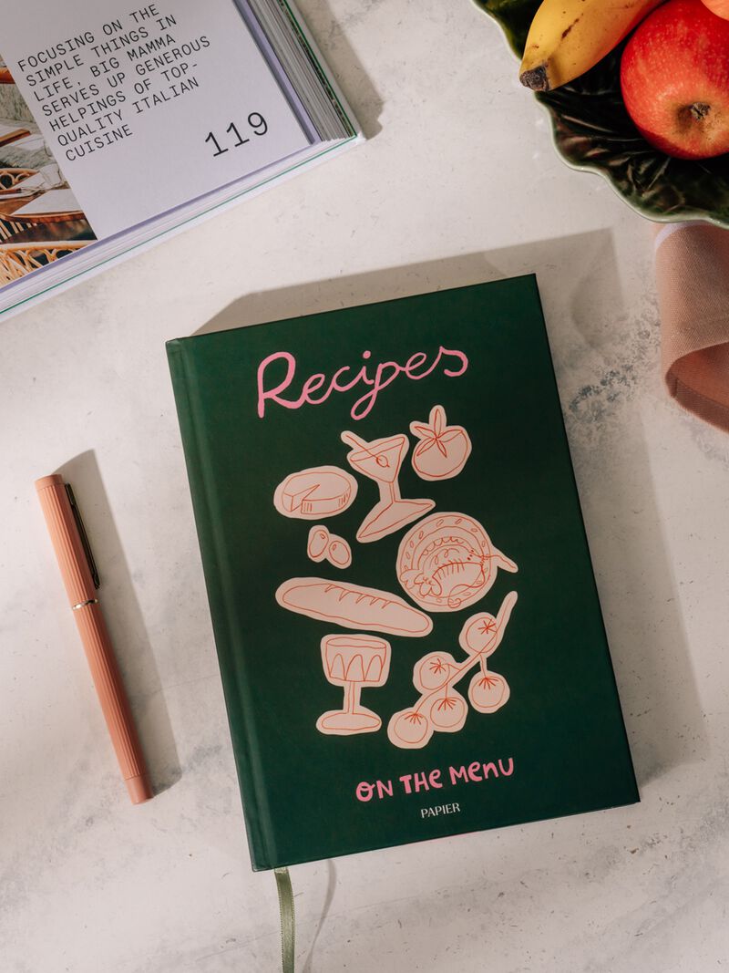 Woman Wears Papier - Al Fresco Recipe Journal image number 0