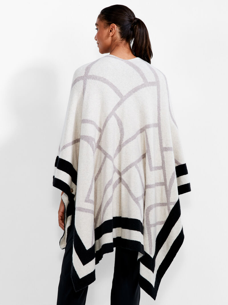 Woman Wears Get Going Poncho image number 2