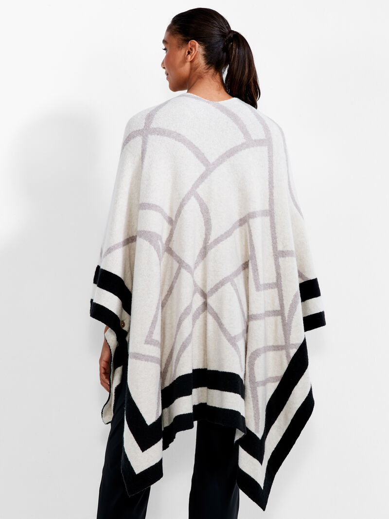 Woman Wears Get Going Poncho image number 2