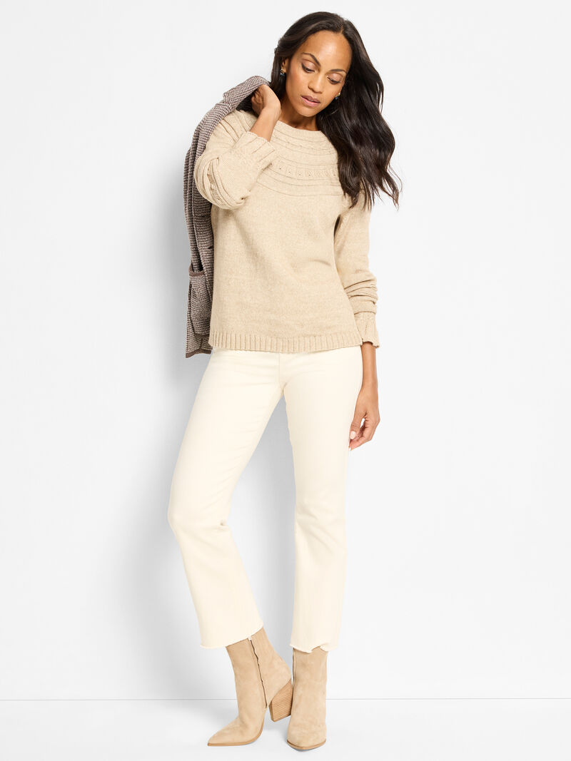 Textural Dot Cozy Sweater
