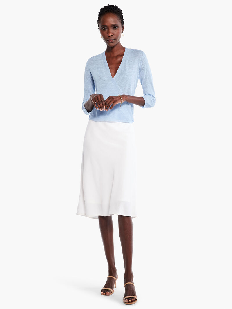 Woman Wears Lightweight 4-Way Cardigan image number 3