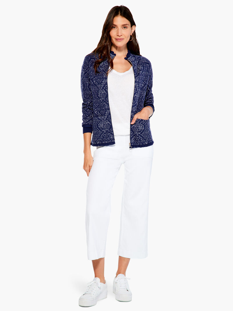 Woman Wears Starry Sky Jacket image number 3