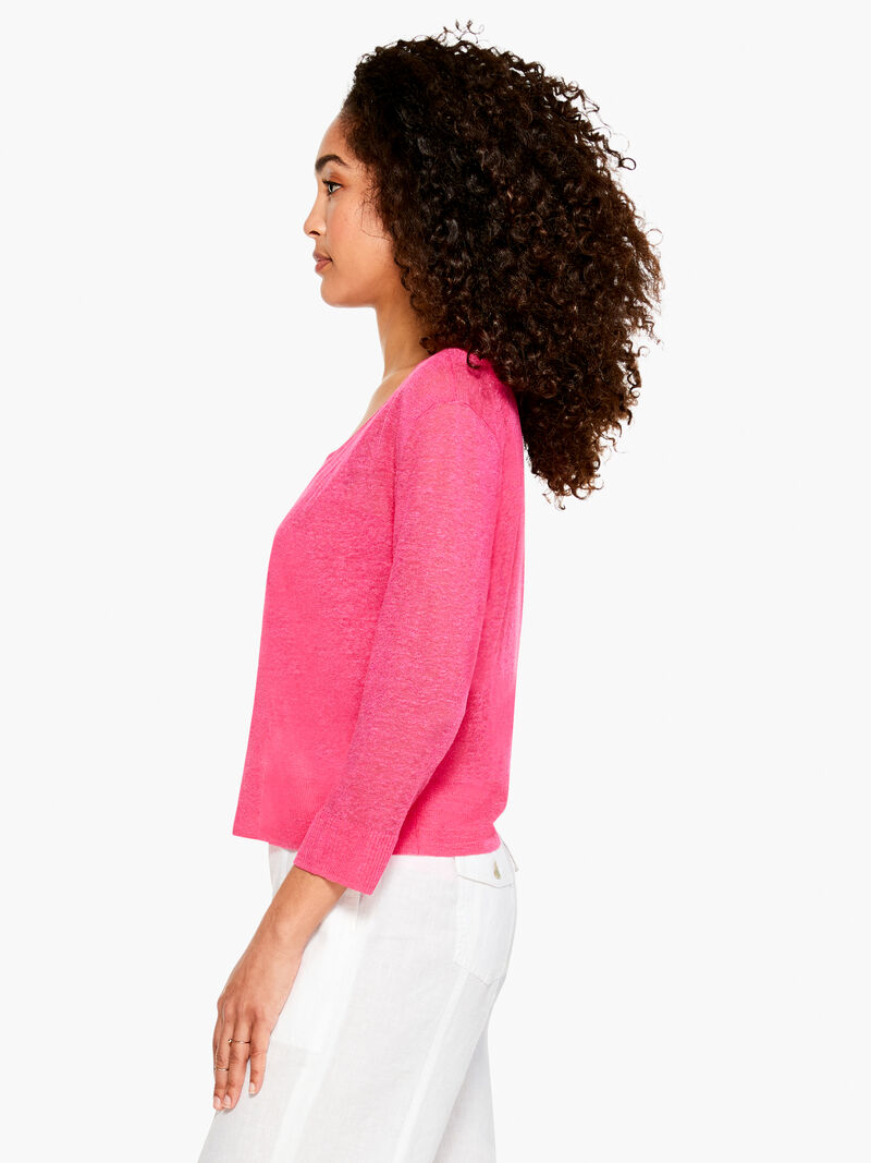Woman Wears Easy Featherweight Cardigan image number 1