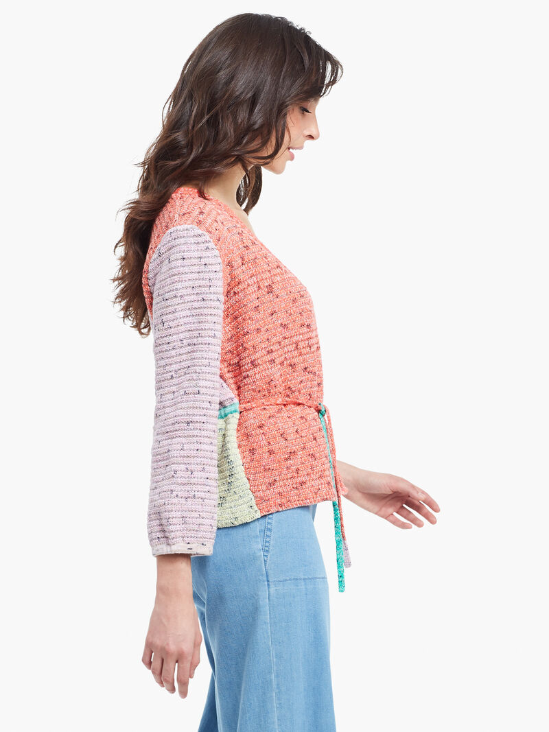Woman Wears Color Crush Cardigan image number 1