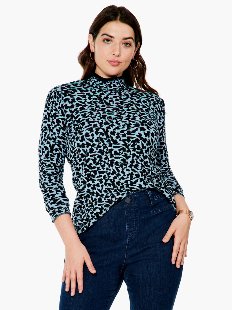 Woman Wears Climbing Vines Sweater image number 0