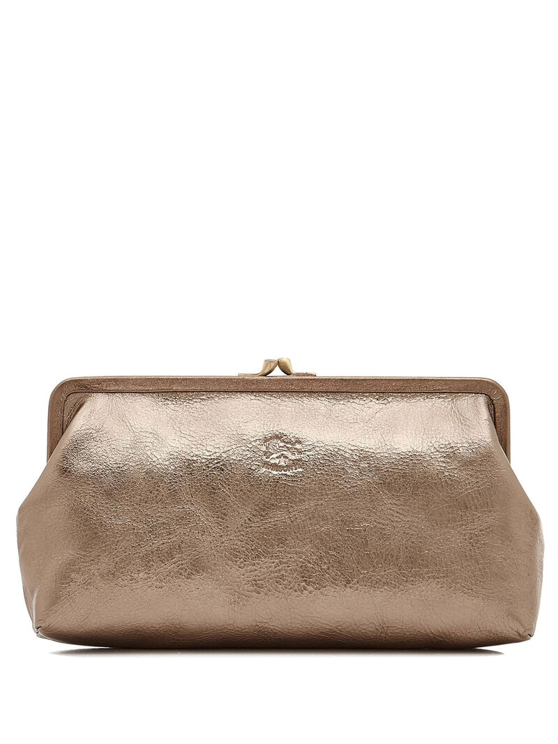 Il Bisonte -  Small Snap Close Clutch