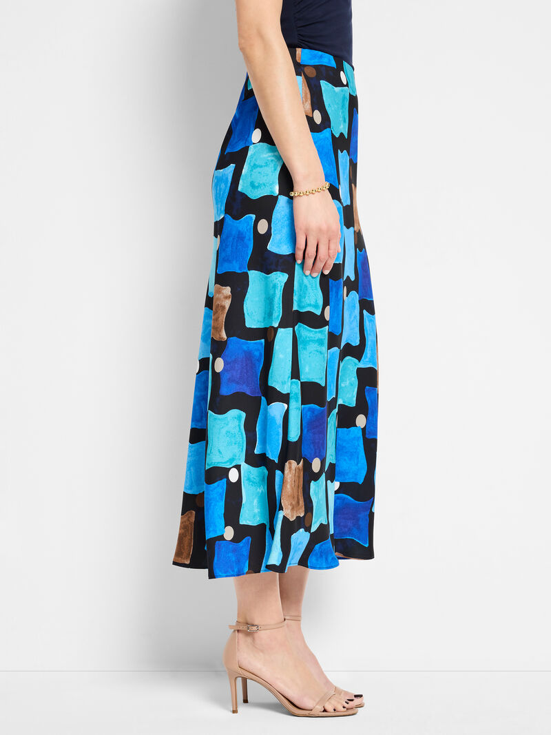 Woman Wears Sea Glass Slip Skirt image number 2