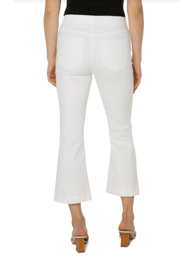 Woman Wears Liverpool - Chloe Crop w/ Welt Pockets image number 2