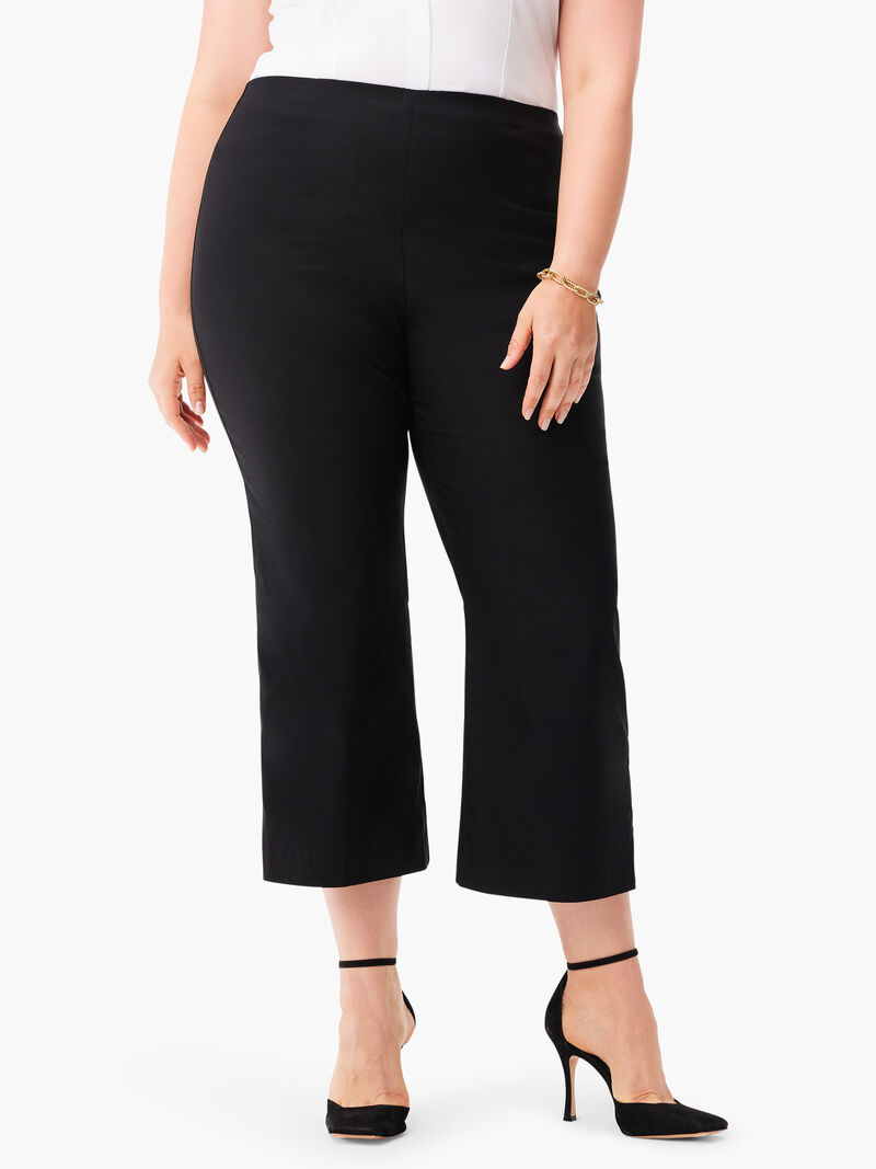 Woman Wears Polished Wonderstretch Wide-Leg Crop image number 0