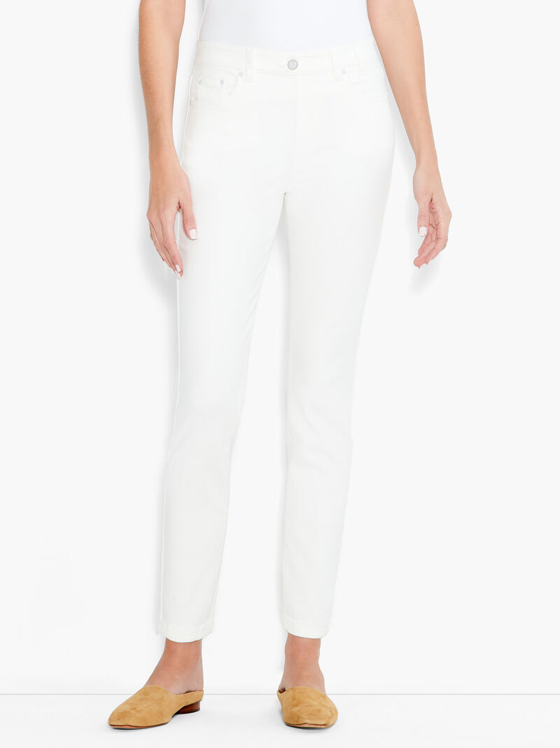 
                    NZ Denim 28" Mid Rise Slim Ankle Jeans