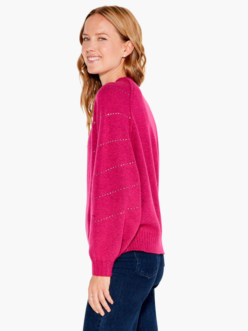 Woman Wears Shooting Stars Sweater image number 1