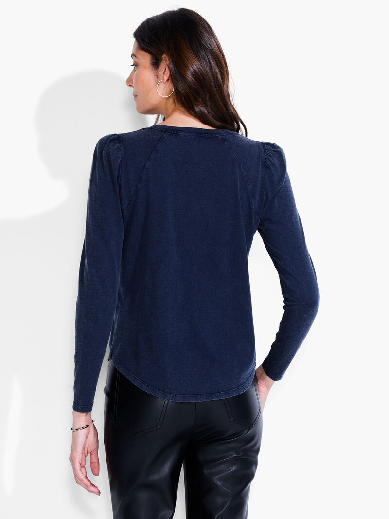 Woman Wears NZT Long Sleeve Crew Neck Tee image number 2