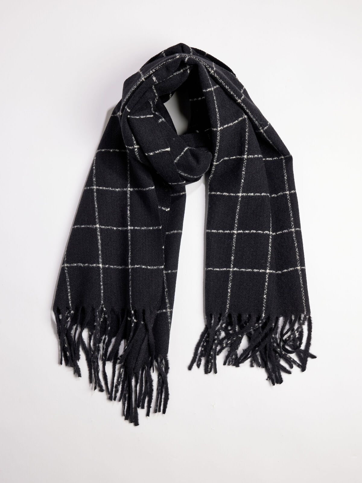 Hat Attack - Windowpane Scarf