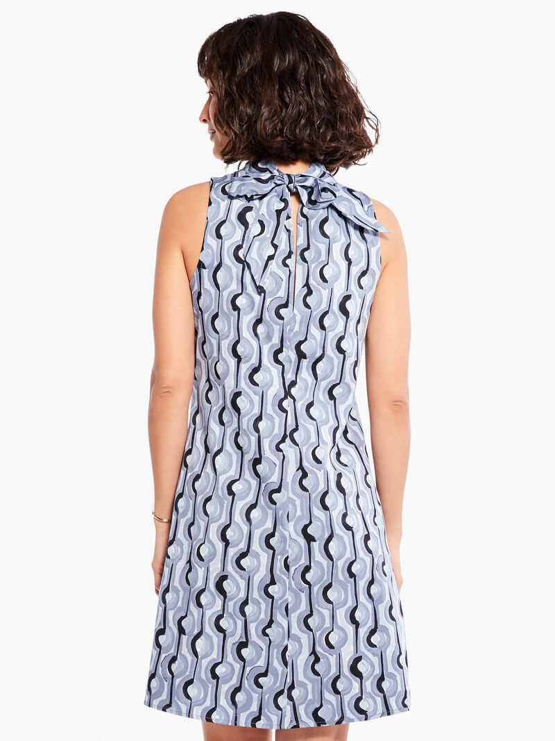 Woman Wears Painted Clouds Dress image number 3
