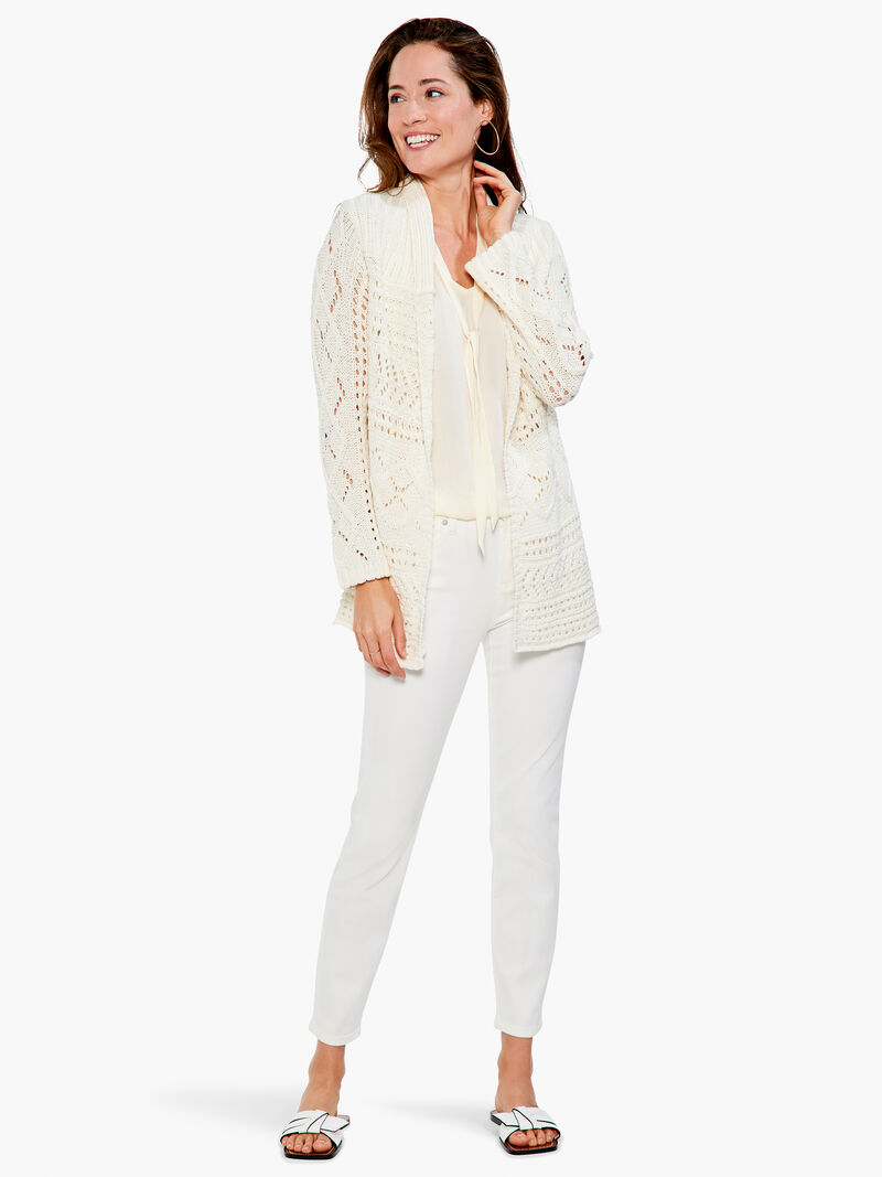 Woman Wears Patio Cardigan image number 3