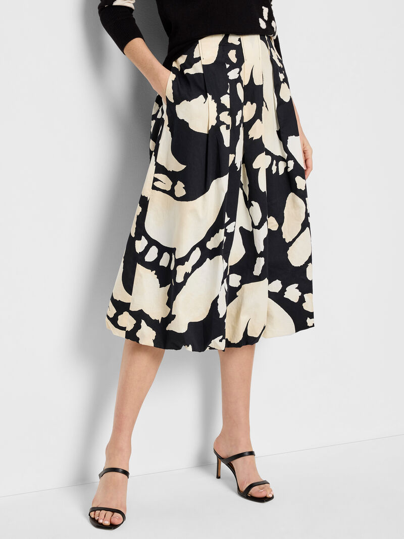 Woman Wears Evening Petal Bubble Skirt image number 1