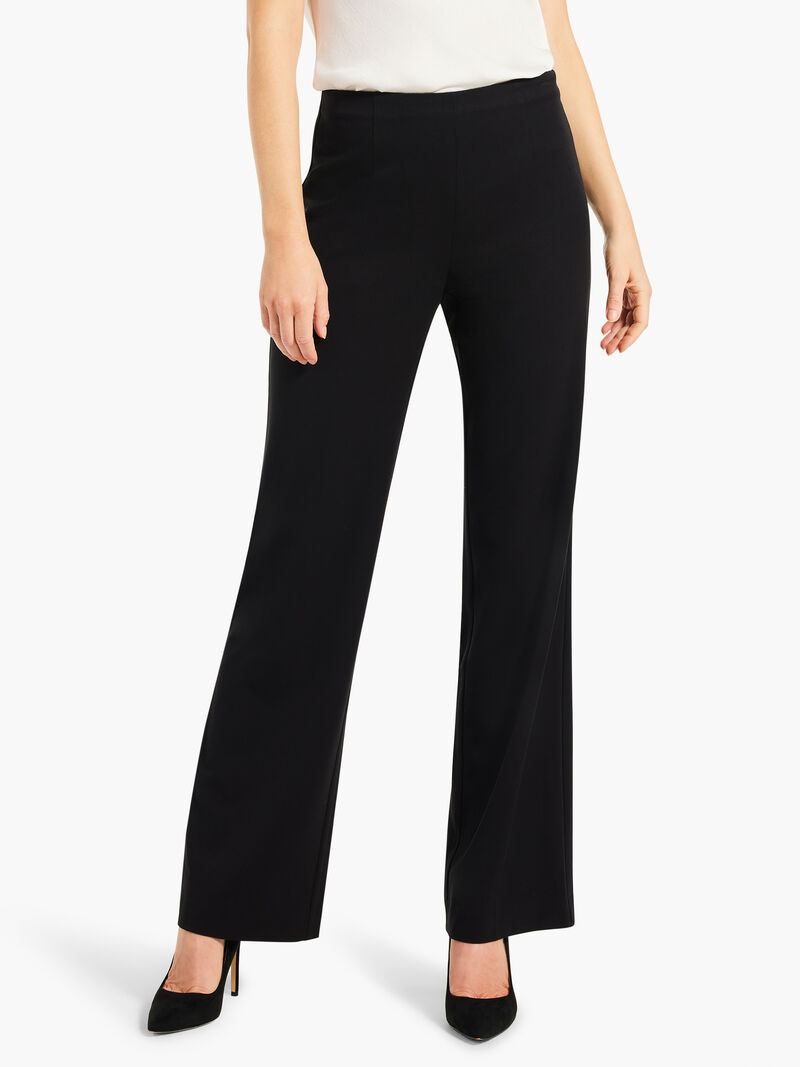 Woman Wears 31" Avenue Wide Leg Trouser image number 0