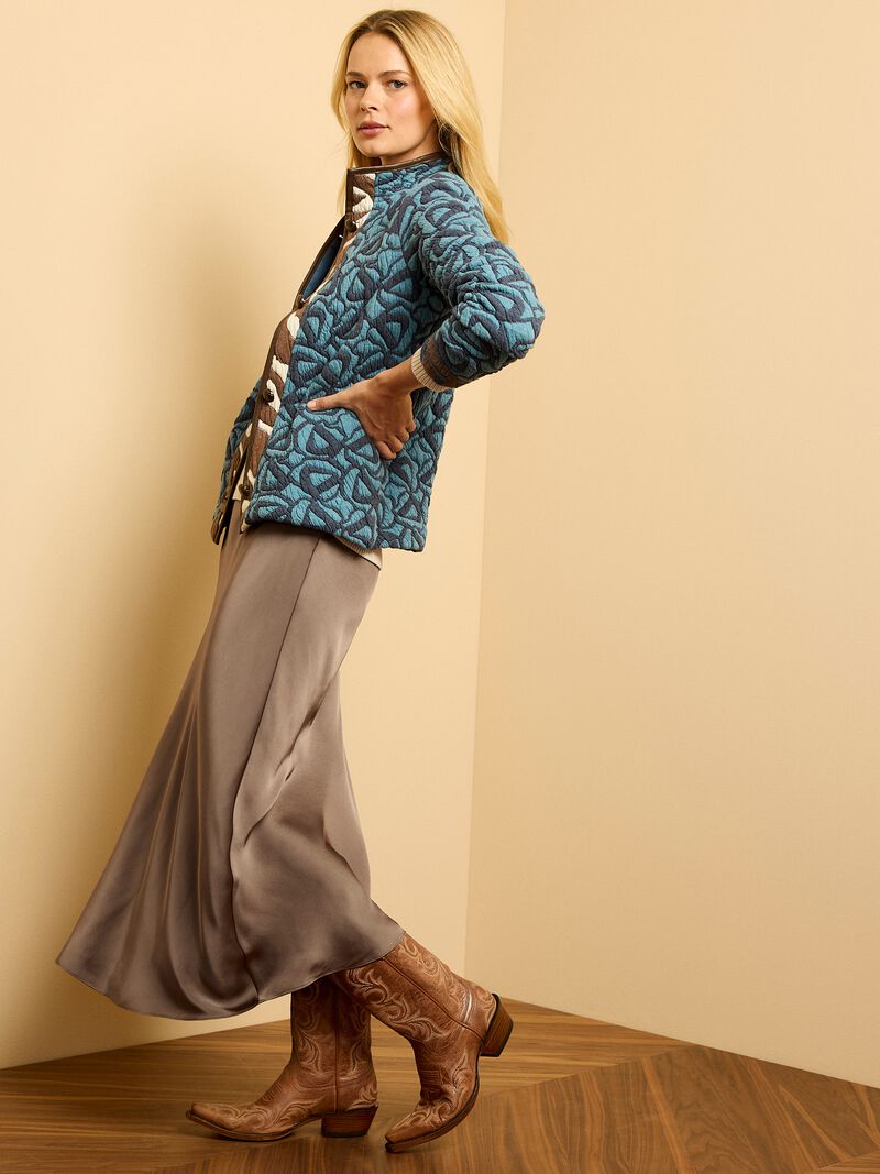 Woman Wears Day Gloss Slip Skirt image number 4