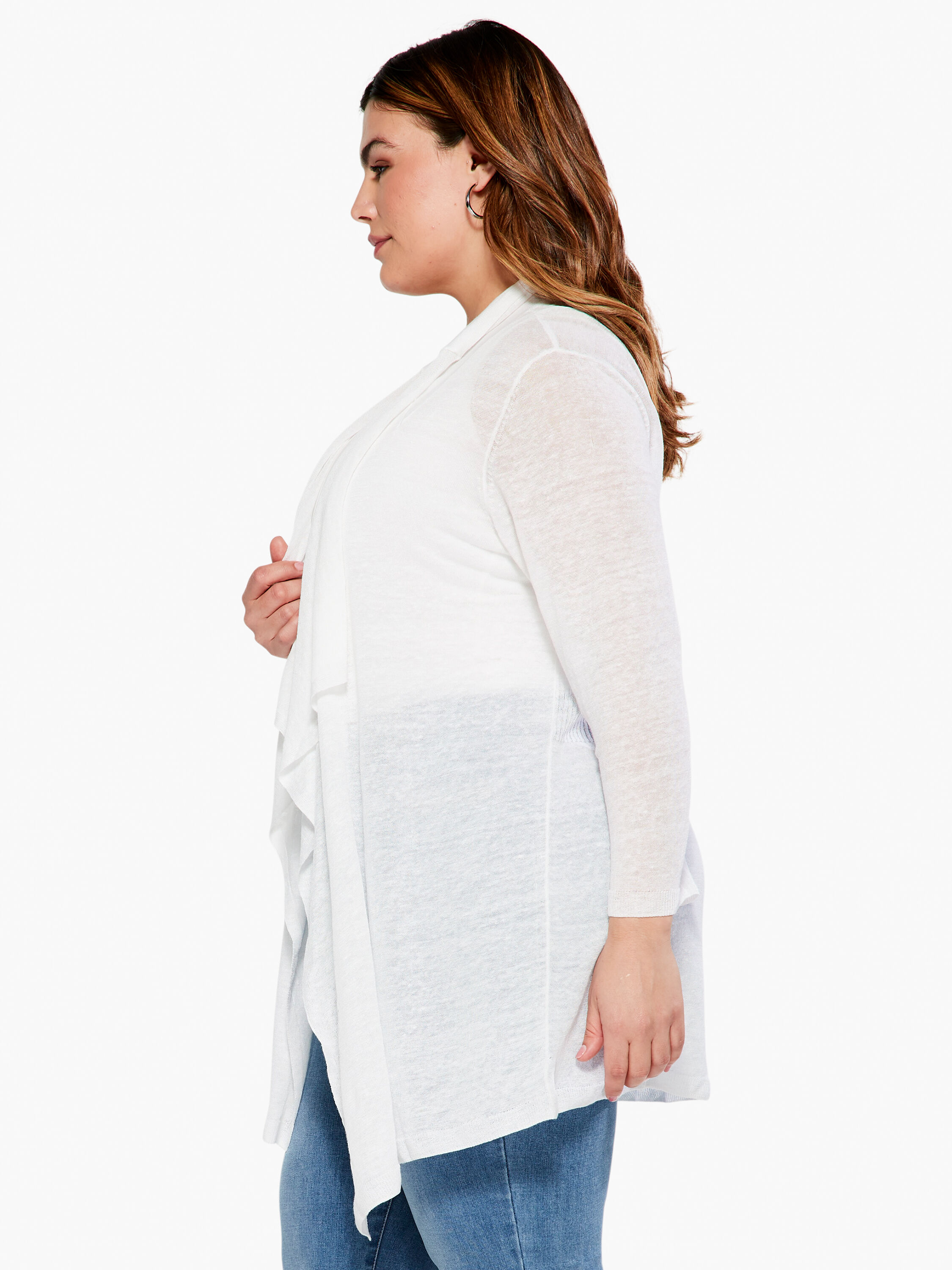 Nic and zoe cheap white cardigan