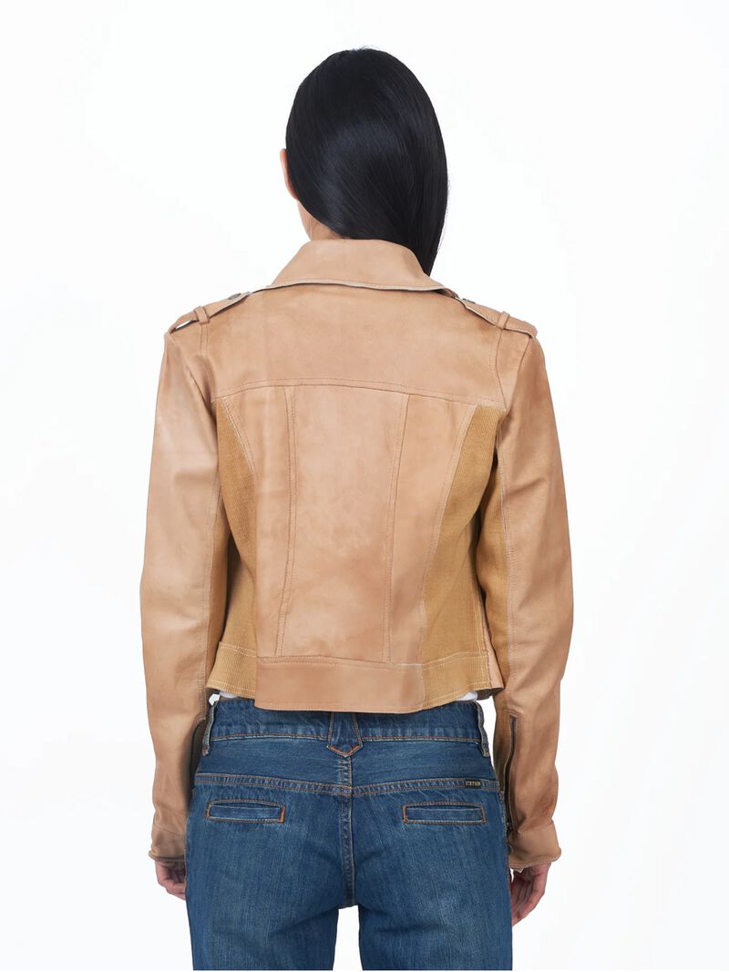 Woman Wears JKT - Piper Leather Jacket image number 2