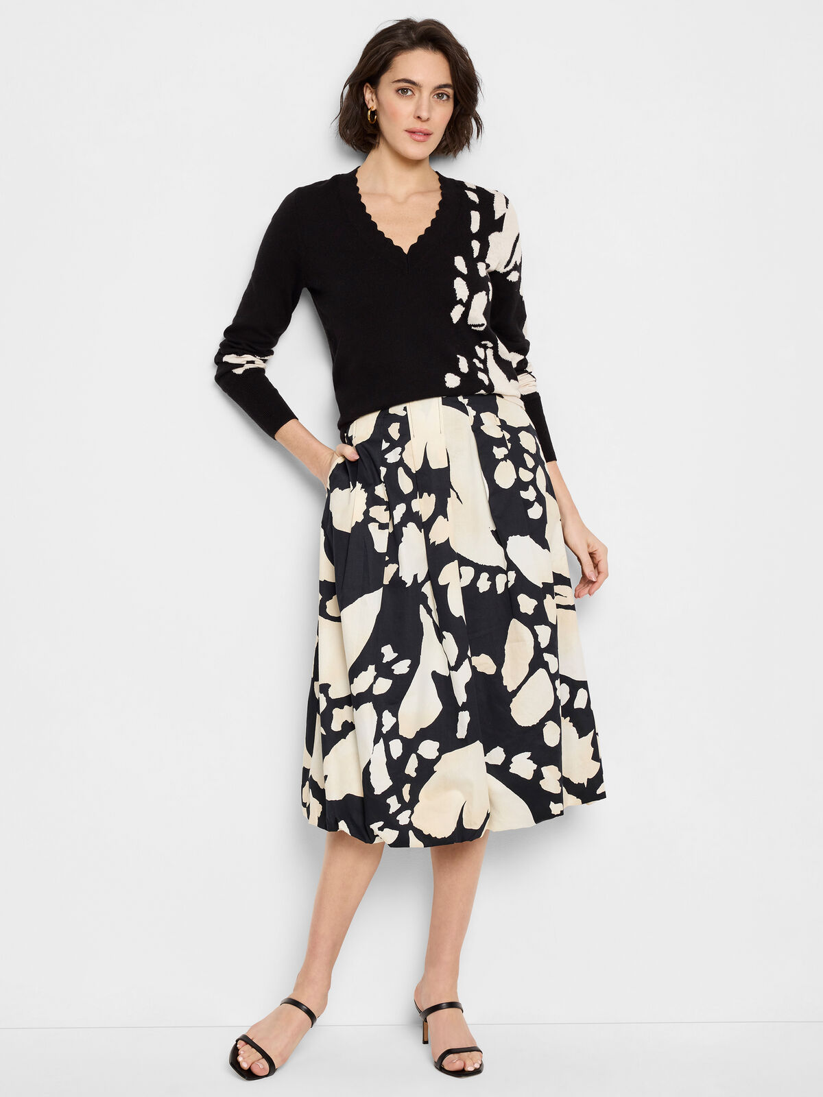 Evening Petal Sweater