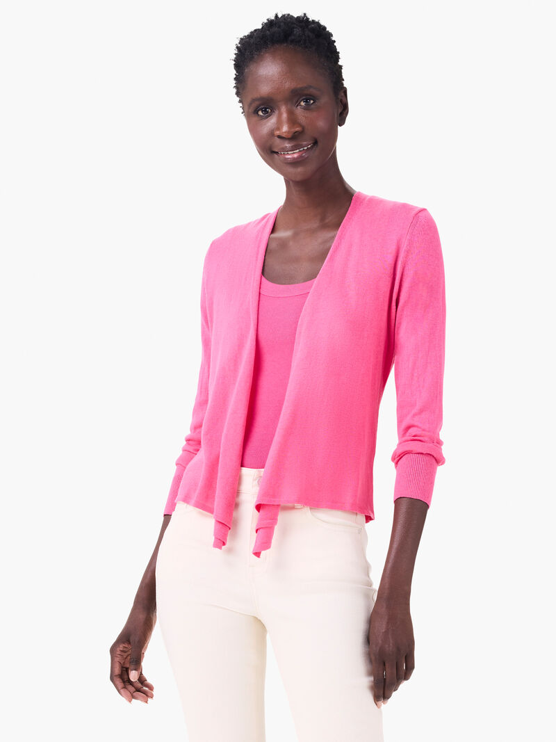 Woman Wears All Year 4-Way Cardigan image number 0