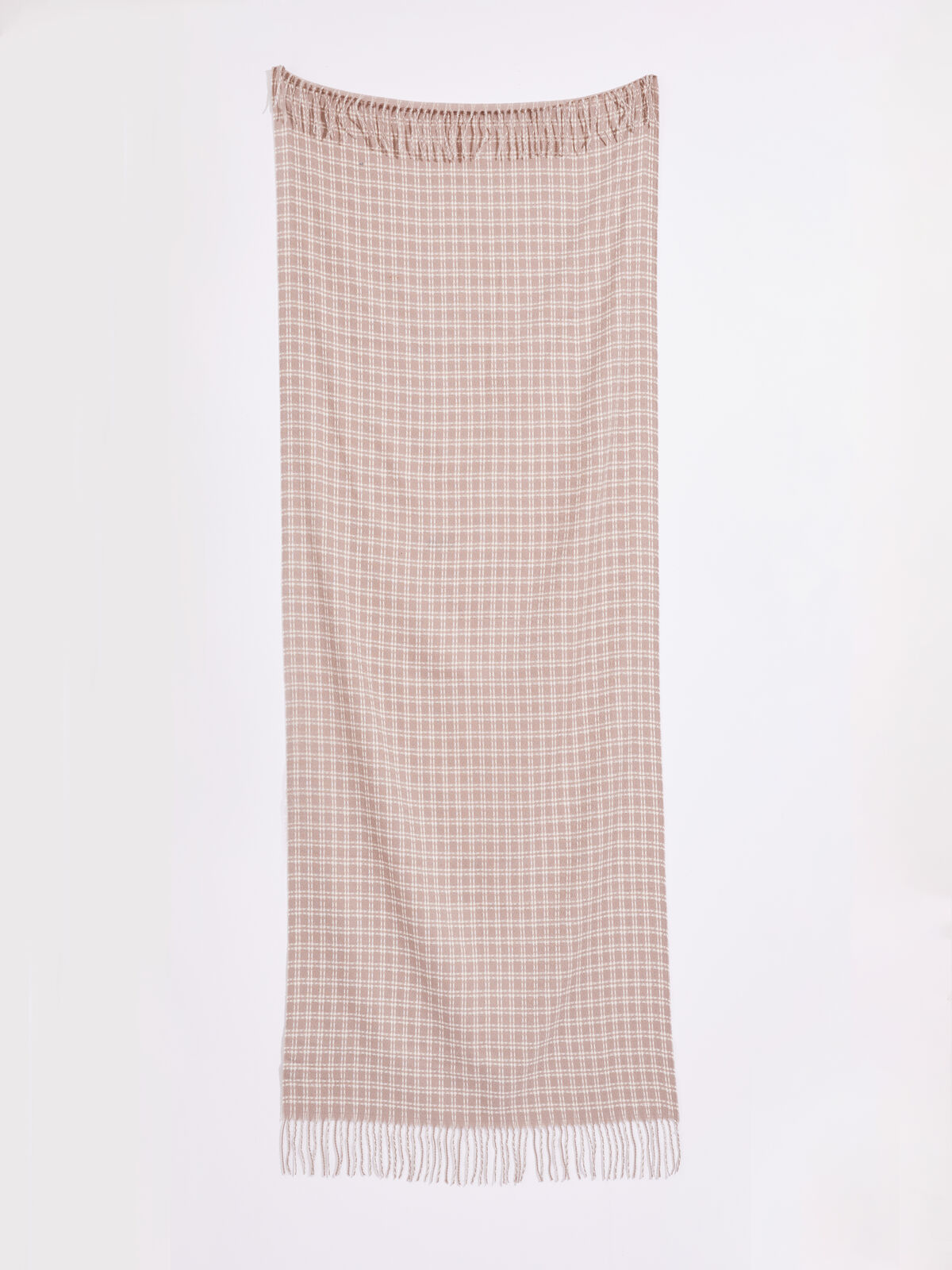Hat Attack - Stitched Plaid Scarf