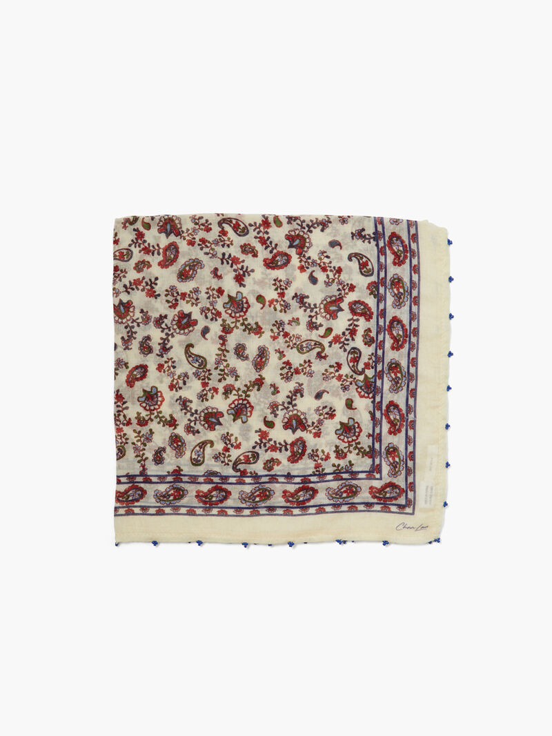 Woman Wears Chan Luu - Trimmed Bandana image number 1