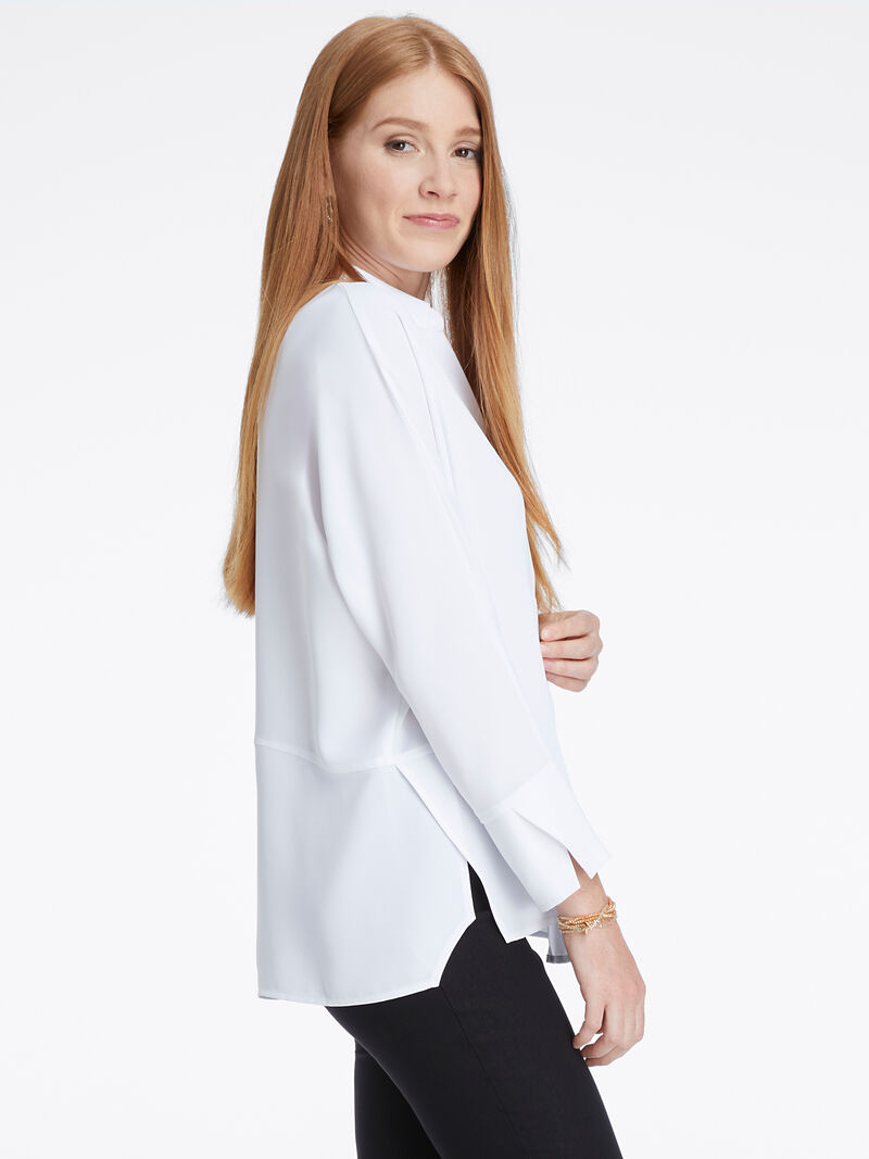 Woman Wears Flowing Ease Blouse image number 2