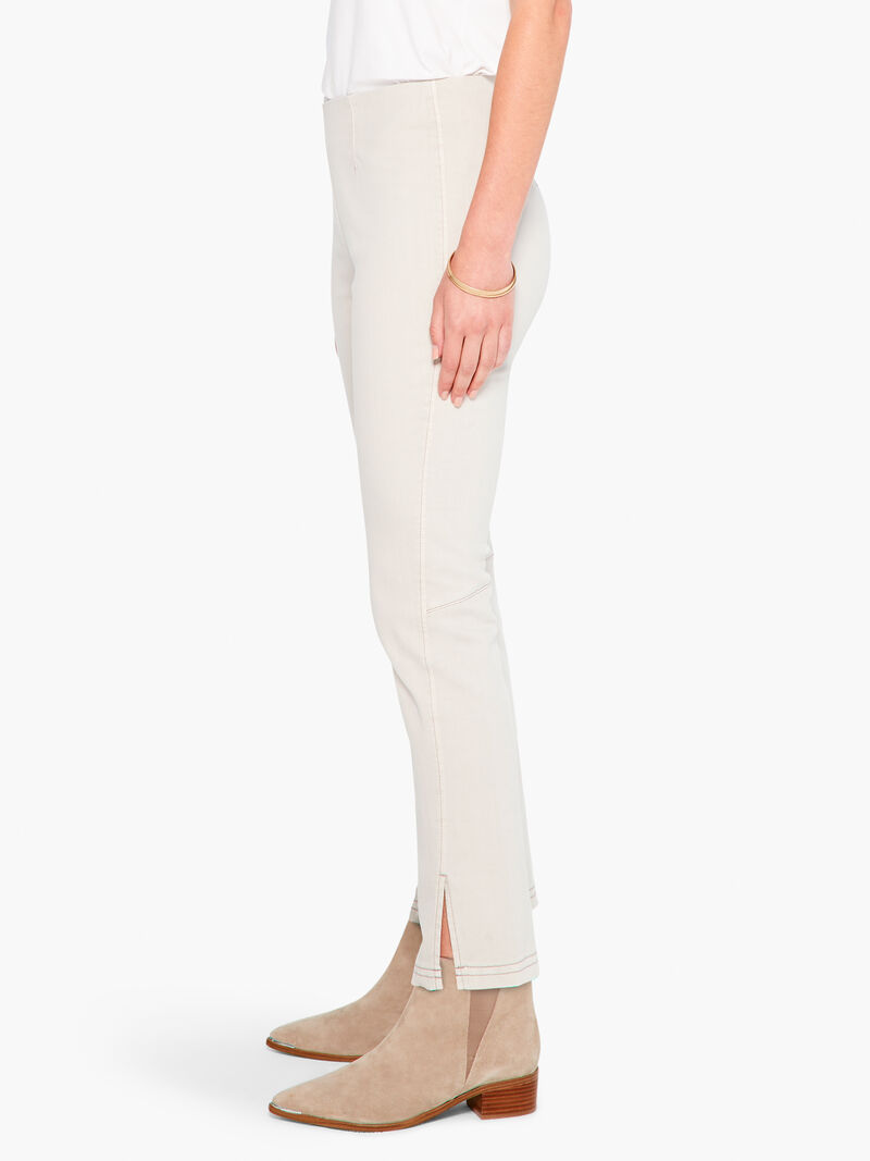 Woman Wears Seams All Day Denim Slim Pant image number 1