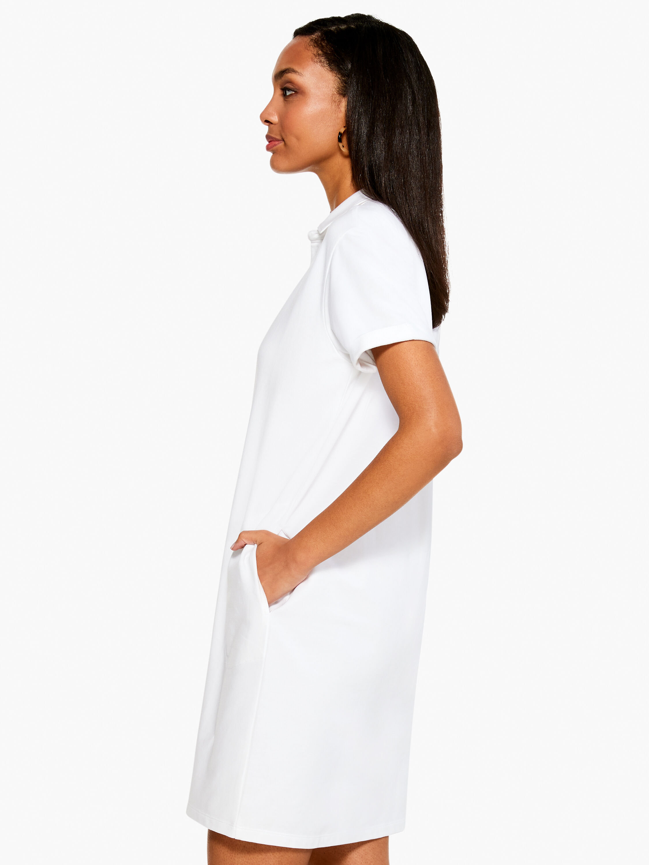 Collar t shirt dress shop