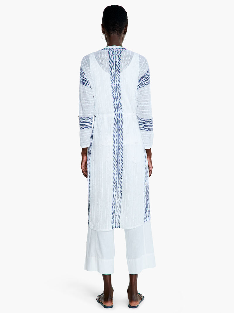 Woman Wears Longest Days Cardigan image number 2