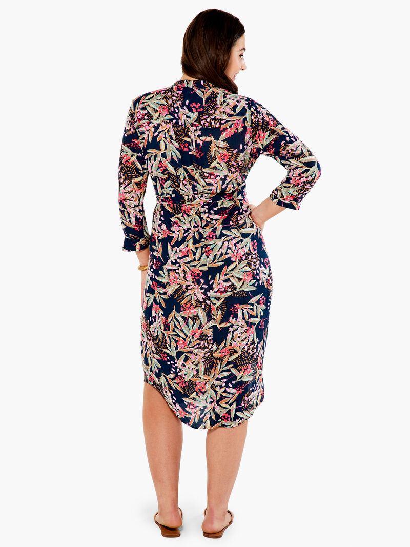 Woman Wears Cherry Blossom Dress image number 2
